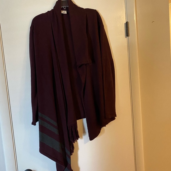 Port Fringe Cabi Cardigan Sweater - Picture 2 of 5